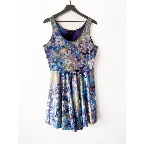 Blackmilk Pants - BlackMilk GRUNGE GLAM VELVET SCOOP PLAYSUIT Women's Size XLarge